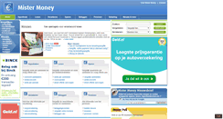 Desktop Screenshot of mistermoney.nl